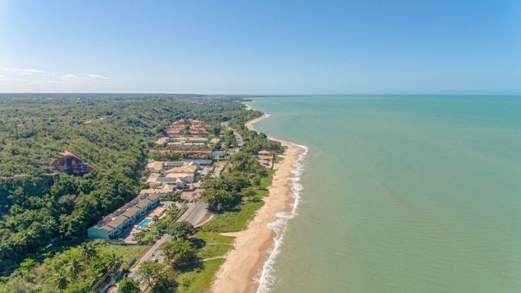 Praia de Curuípe | Turismo em Porto Seguro, Bahia