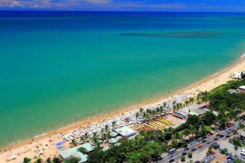 Praia de Taperapuã | Turismo em Porto Seguro, Bahia