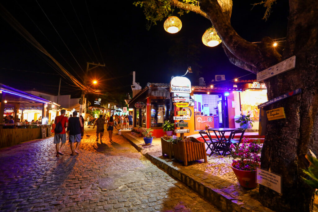 Rua do Mucugê, Arraial d'Ajuda, Porto Seguro, Bahia