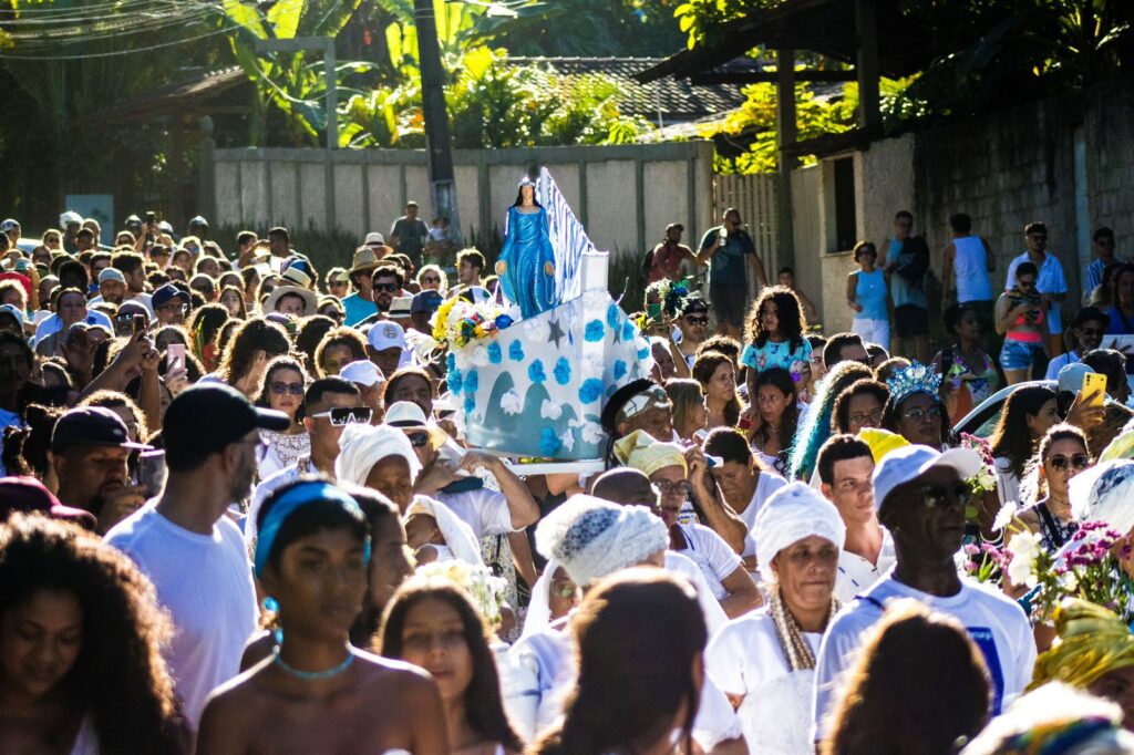 Festa de Iemanjá | Pousada Ilumina - Arraial d'Ajuda, Porto Seguro, Bahia